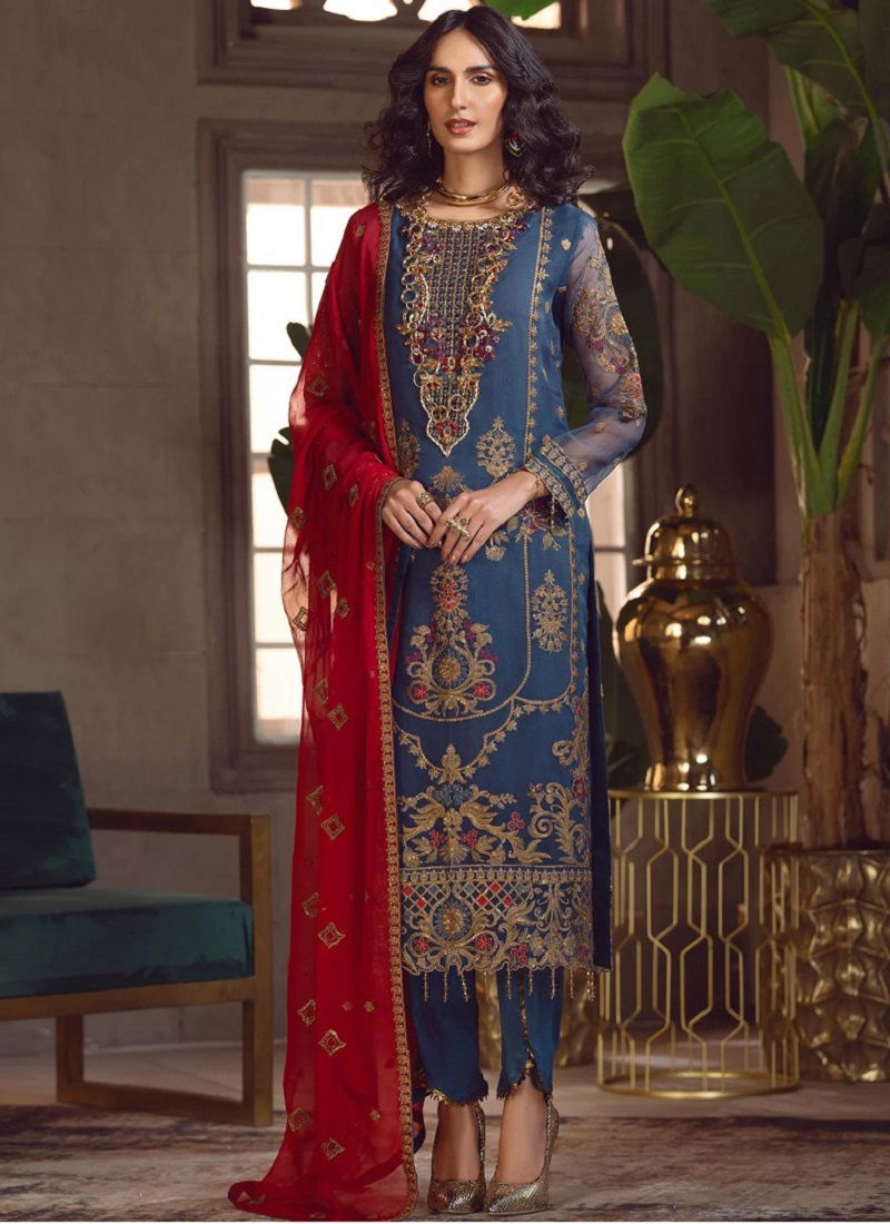 Mahnur Emaan Adeel Premium Collection 7 Pakistani Suits
